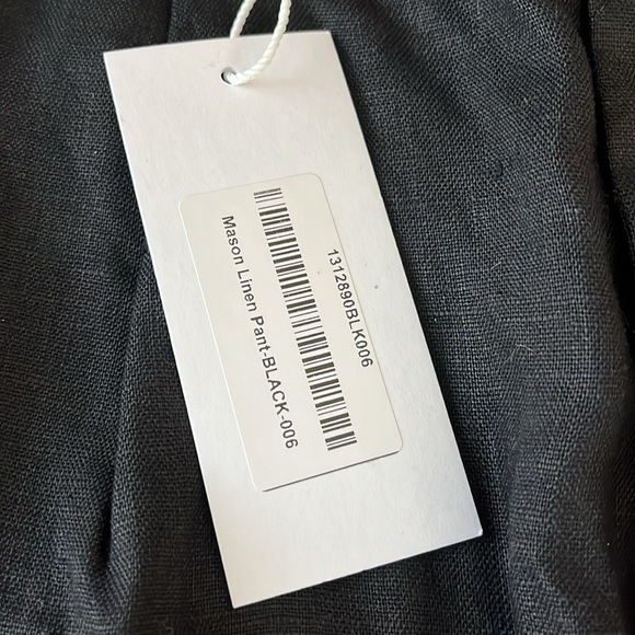NWT Reformation Linen Mason Pants Size 6 NWT - Picture 5 of 8